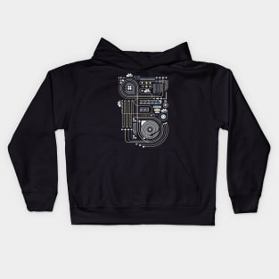 Circuit 02 Kids Hoodie